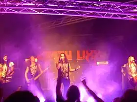 Crazy Lixx at "Stryderstock-Festival" (2013)