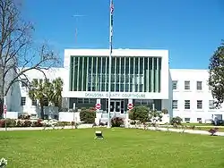Former Okaloosa County courthouse in March 2008 (replaced in 2018)