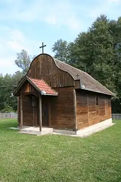 Wooden church in Orašac