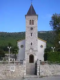 Marys Assumption church in Trebižat