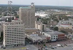 Left to right Goodhue building Edson Hotel Crockett Street