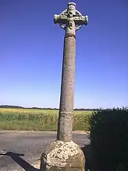 The cross at the entrance to Saint-Pierre-en-Port