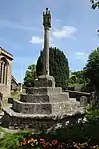 Churchyard cross in St Andrew's churchyard