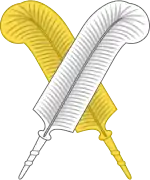 Crossed Feather Badge of Henry VI.