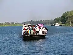 The Ganges river at Mayapur