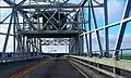 Roadway view on the swing-span section