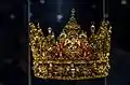 Crown of King Christian IV. On display at the castle