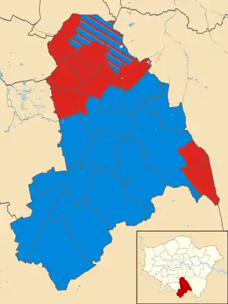 2006 results map