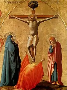 1426: Masaccio, Crucifixion
