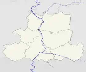 Szeged is located in Csongrád County