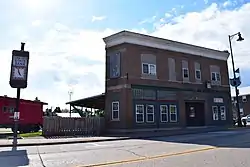 Former Cuba City State Bank and Post Office