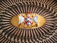 Entrance hall decoration of Culzean Castle, full of pistols