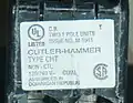 Cutler-Hammer CHEATER or Non-CTL Circuit Breaker