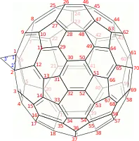 3'H-Cyclopropa[1,2](C70-D5h(6))[5,6]fullerene.