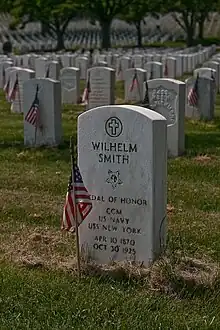 Medal of Honor recipient Wilhelm Smith.