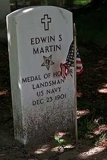 Medal of Honor recipient Edwin S. Martin.