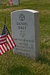 Two-time Medal of Honor recipient Daniel Daly.