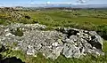 One of the highest huts, going up, onwards to Mynydd Twr