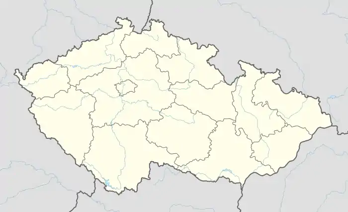 1993–94 Czech First League is located in Czech Republic