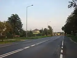 Voivodeship road 835 in Czerniejów