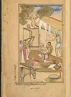 Rama's servant heard gossip about sita. Artist: Daud, Brother of Daulat
