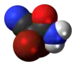 Spacefill model of DBNPA