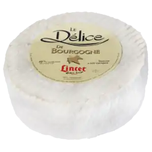 Délice de Bourgogne cheese 2 kg is exclusively produced by Fromagerie Lincet