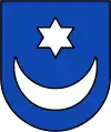 Coat of arms of Oelde, Germany (1910).