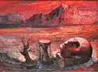 Remains of Civilization (ca.1967), 23.7 x 31.7in, Private Collection