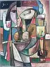 Cubism (ca.1978), 32 x 24in, Private Collection
