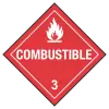 Class 3: Combustible (Alternate Placard)