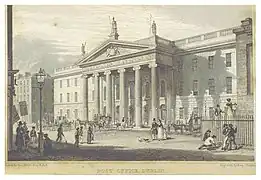 The GPO in an engraving from about 1831