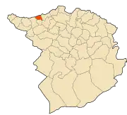 Location of Ghazaouet