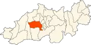 Location of Blida, Algeria within Blida Province