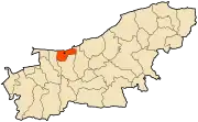 Location of Boumerdes