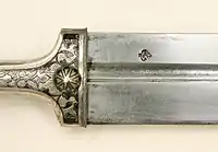 Nielloed dagger, perhaps Kubachi, c. 1818-1819