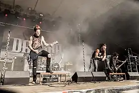 Dagoba performing at With Full Force 2018