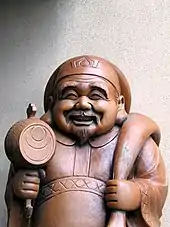 Daikokuten is a Shiva-Ōkuninushi fusion deity in Japan