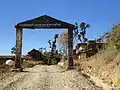 An entrance gate to Dailekh District in Ranimatta Mid-western Nepal