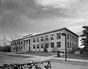 Christian Petersen Courtyard Sculptures, and Dairy Industry Building