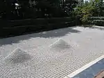 The "Ocean" of the Zen garden at Daisen-in