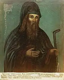 Saint Dalmatus, founder of the Dormition Monastery in Siberia.