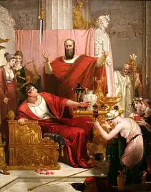 Richard Westall's Sword of Damocles (1812)