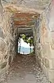 Taikozuka Kofun, inside, looking towards entrance