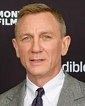 Cropped photograph of Daniel Craig