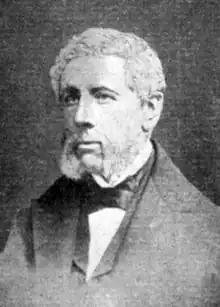 A photographic image of Daniel MacCarthy (Glas), circa mid-1850s.