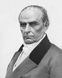 Senator Daniel Webster of Massachusetts