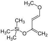 Structural formula of Danishefsky's diene