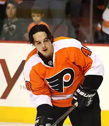 Danny Briere played six seasons for the Flyers.