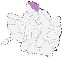 Location of Dargaz County in Razavi Khorasan province